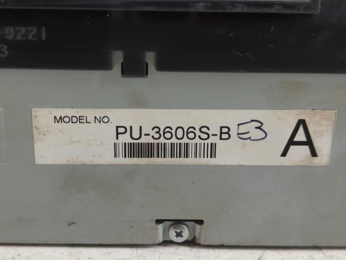 2015 Ford Mustang Radio AM FM Cd Player Receiver Replacement P/N:PU-3606S-B OEM Used Auto Parts - Oemusedautoparts1.com
