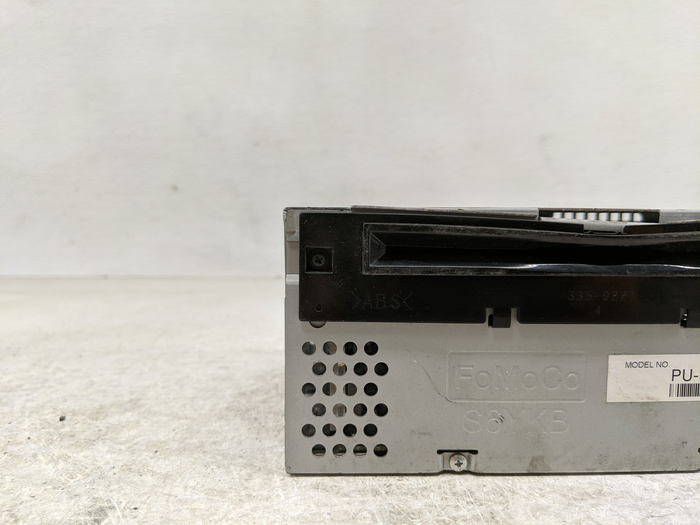 2015-2016 Ford Mustang Radio AM FM Cd Player Receiver Replacement P/N:FR3T-19C107-JJ FR3T-18E243-BG Fits Fits 2015 2016 OEM 