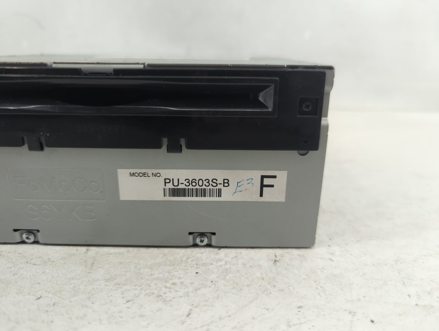 2015-2016 Ford Mustang Radio AM FM Cd Player Receiver Replacement P/N:PU-3603S-B Fits Fits 2015 2016 OEM Used Auto Parts - O