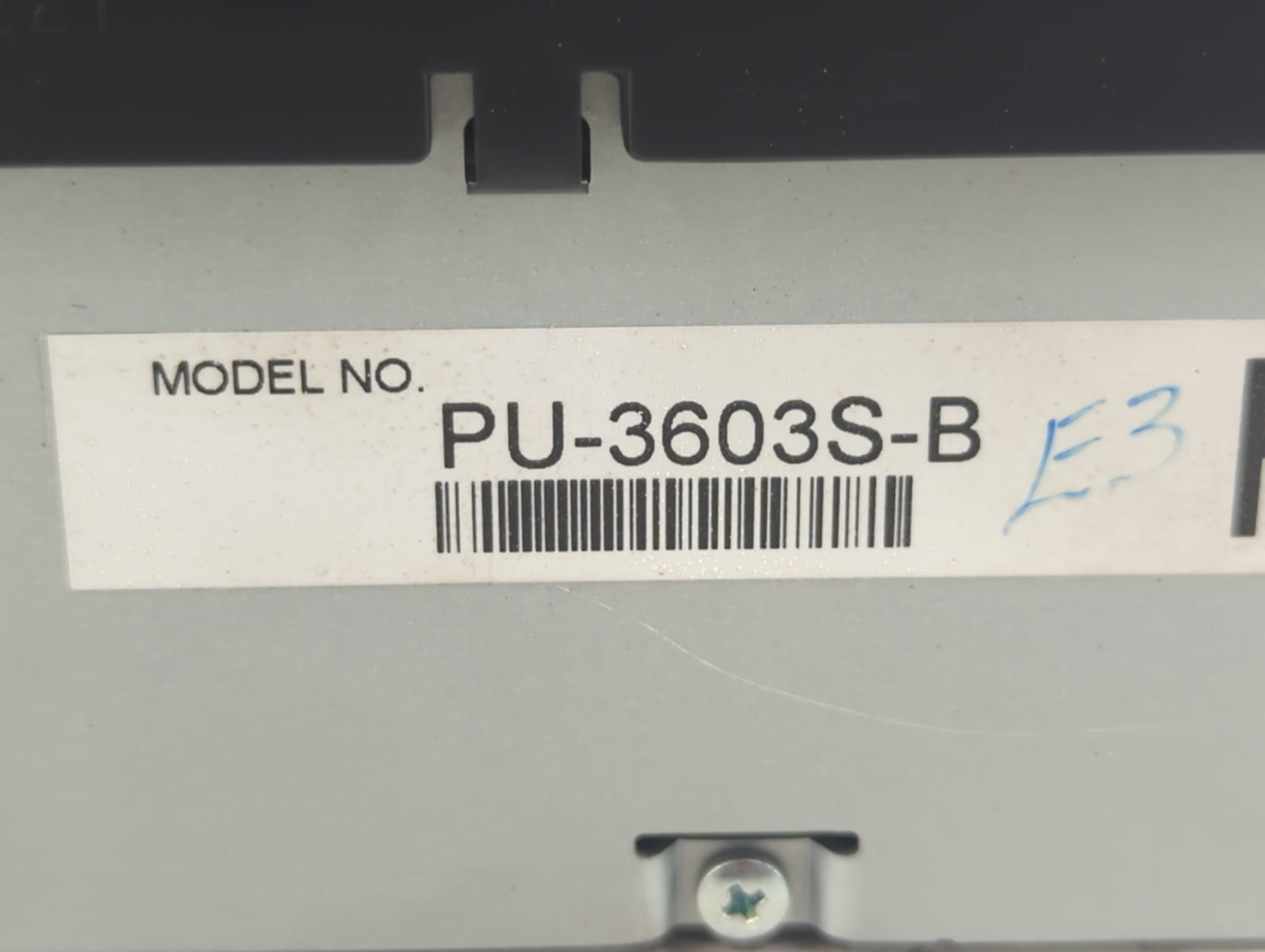 2015-2016 Ford Mustang Radio AM FM Cd Player Receiver Replacement P/N:PU-3603S-B Fits Fits 2015 2016 OEM Used Auto Parts - O