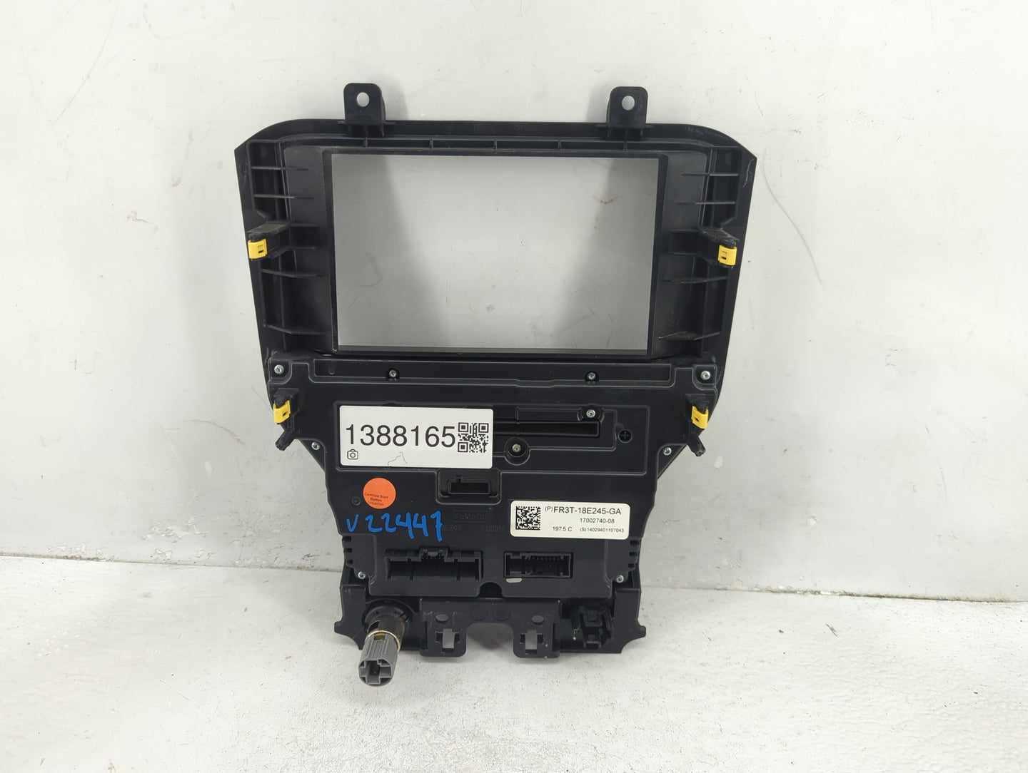 2015-2016 Ford Mustang Radio Control Panel - Oemusedautoparts1.com