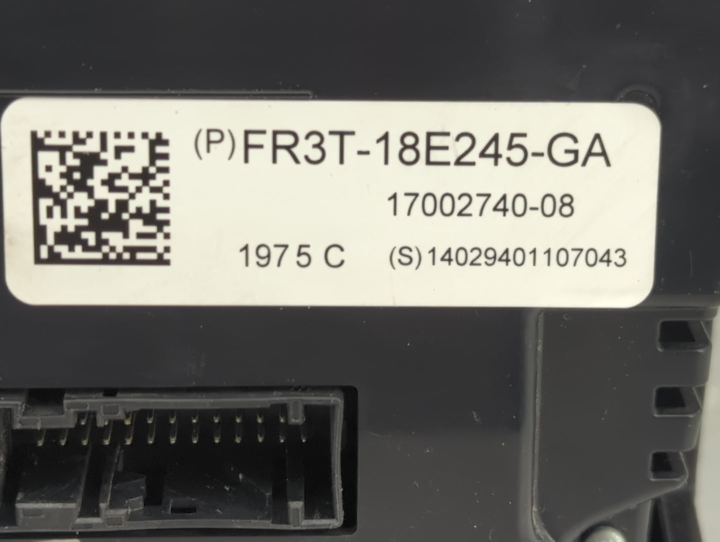 2015-2016 Ford Mustang Radio Control Panel - Oemusedautoparts1.com