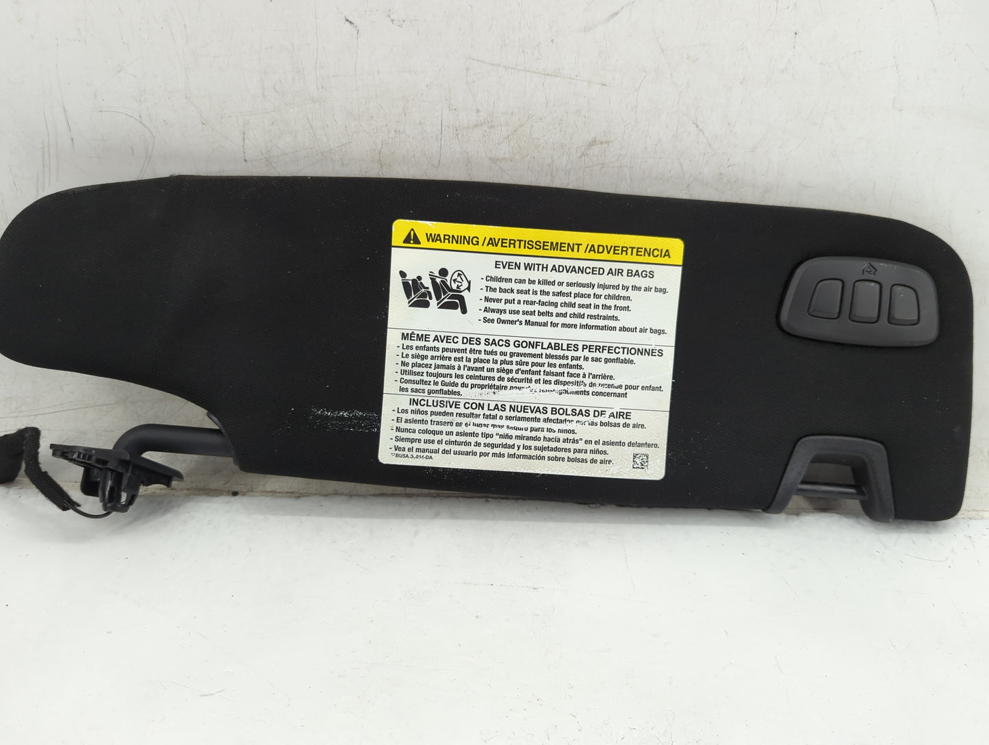 2015-2022 Ford Mustang Sun Visor Shade Replacement Driver Left Mirror Fits Fits 2015 2016 2017 2018 2019 2020 2021 2022 OEM 