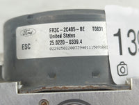 2015 Ford Mustang ABS Pump Control Module Replacement P/N:FR3C-2C405-BE Fits OEM Used Auto Parts - Oemusedautoparts1.com