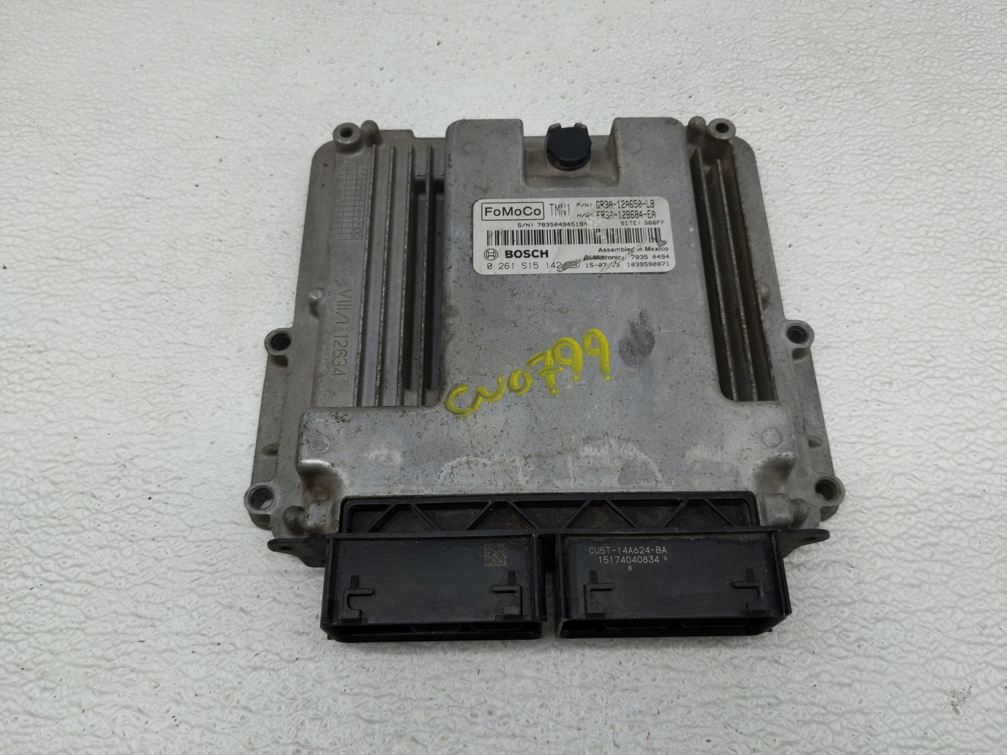 2015-2020 Ford Mustang PCM Engine Control Computer ECU ECM PCU OEM P/N:FR3A-12B684-EA Fits Fits 2015 2016 2017 2018 2019 202