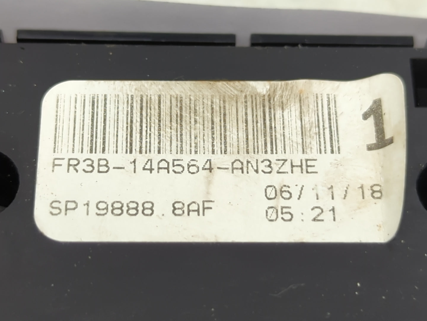 2015-2022 Ford Mustang Master Power Window Switch Replacement Driver Side Left P/N:FR3B-14A564 Fits OEM Used Auto Parts - Oe