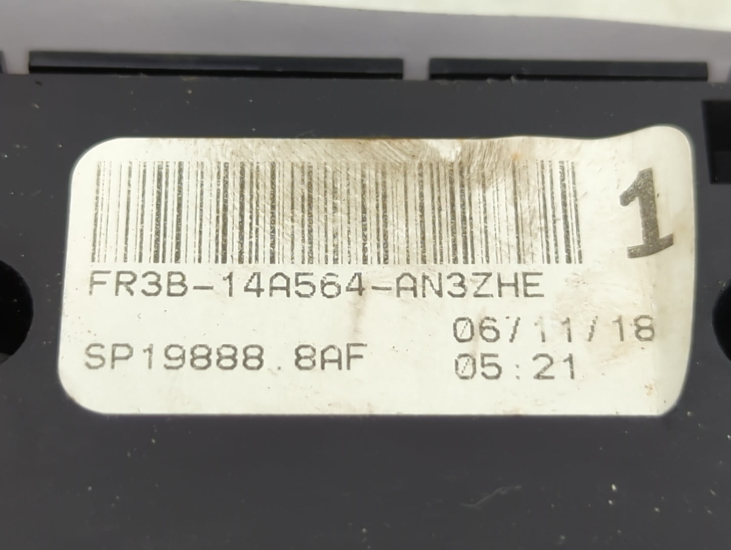 2015-2022 Ford Mustang Master Power Window Switch Replacement Driver Side Left P/N:FR3B-14A564 Fits OEM Used Auto Parts - Oe