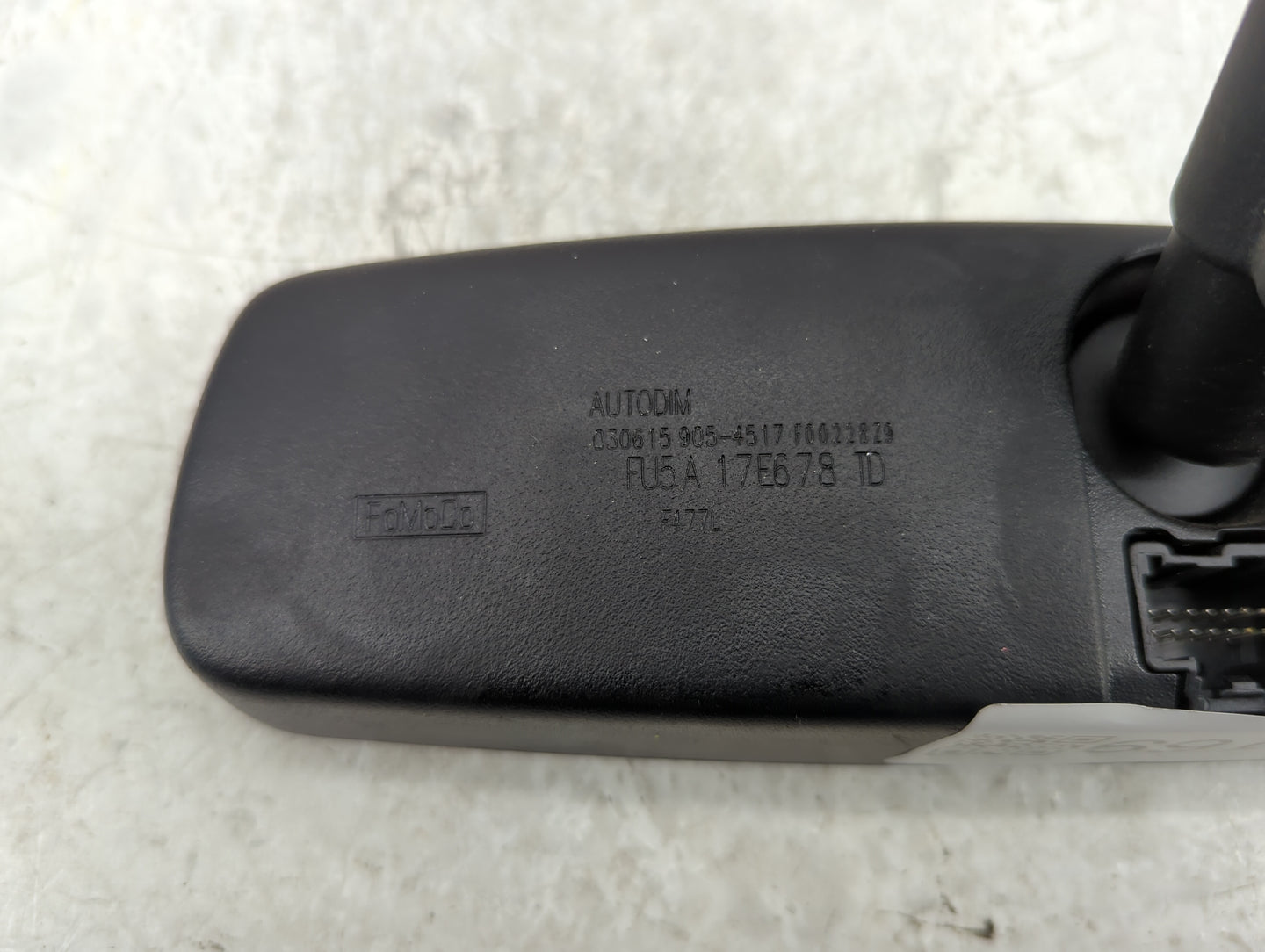 2015 Ford Mustang Interior Rear View Mirror Replacement OEM P/N:FU5A 17E678 TD Fits OEM Used Auto Parts - Oemusedautoparts1.
