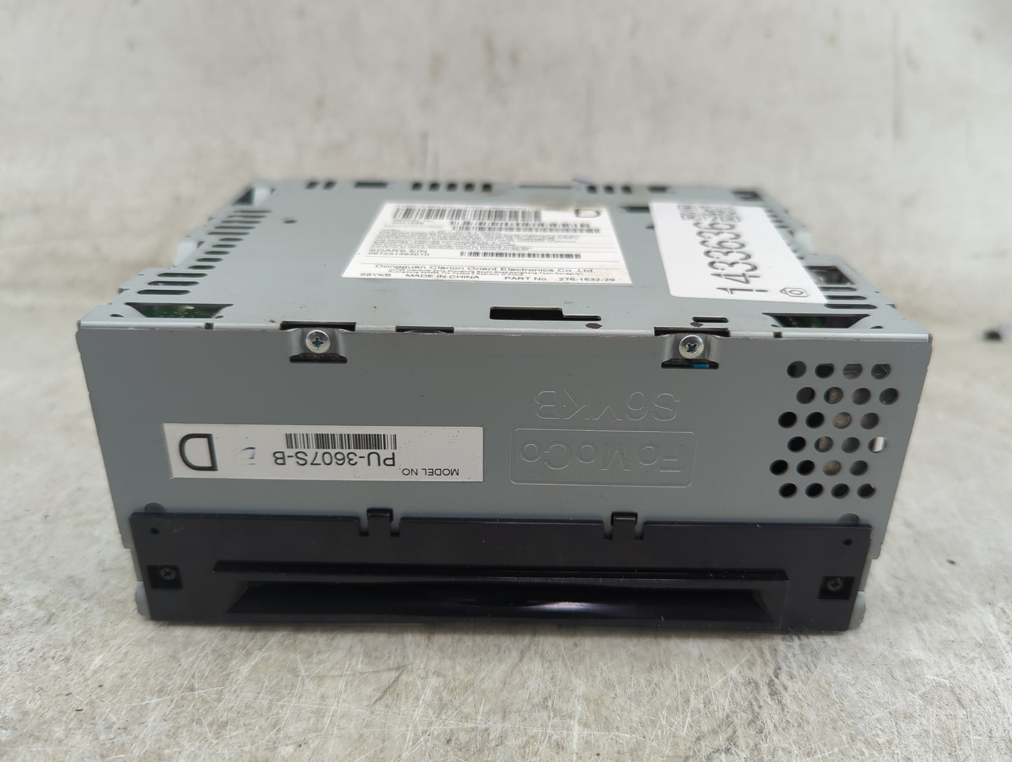 2015-2016 Ford Mustang Radio AM FM Cd Player Receiver Replacement P/N:FR3T-19C107-KJ PU-3607S-B, 276-1532-29 Fits Fits 2015 