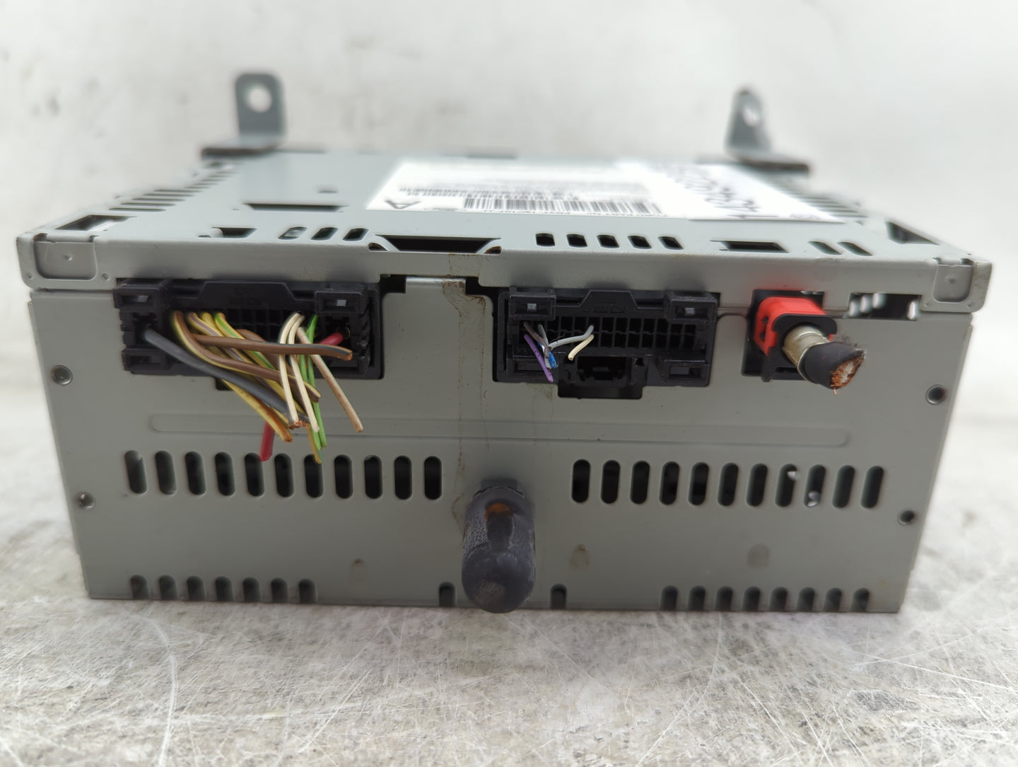 2015-2016 Ford Mustang Radio AM FM Cd Player Receiver Replacement P/N:FR3T-19C107-JU PU-3606S-B, 276-1532-28 Fits Fits 2015 
