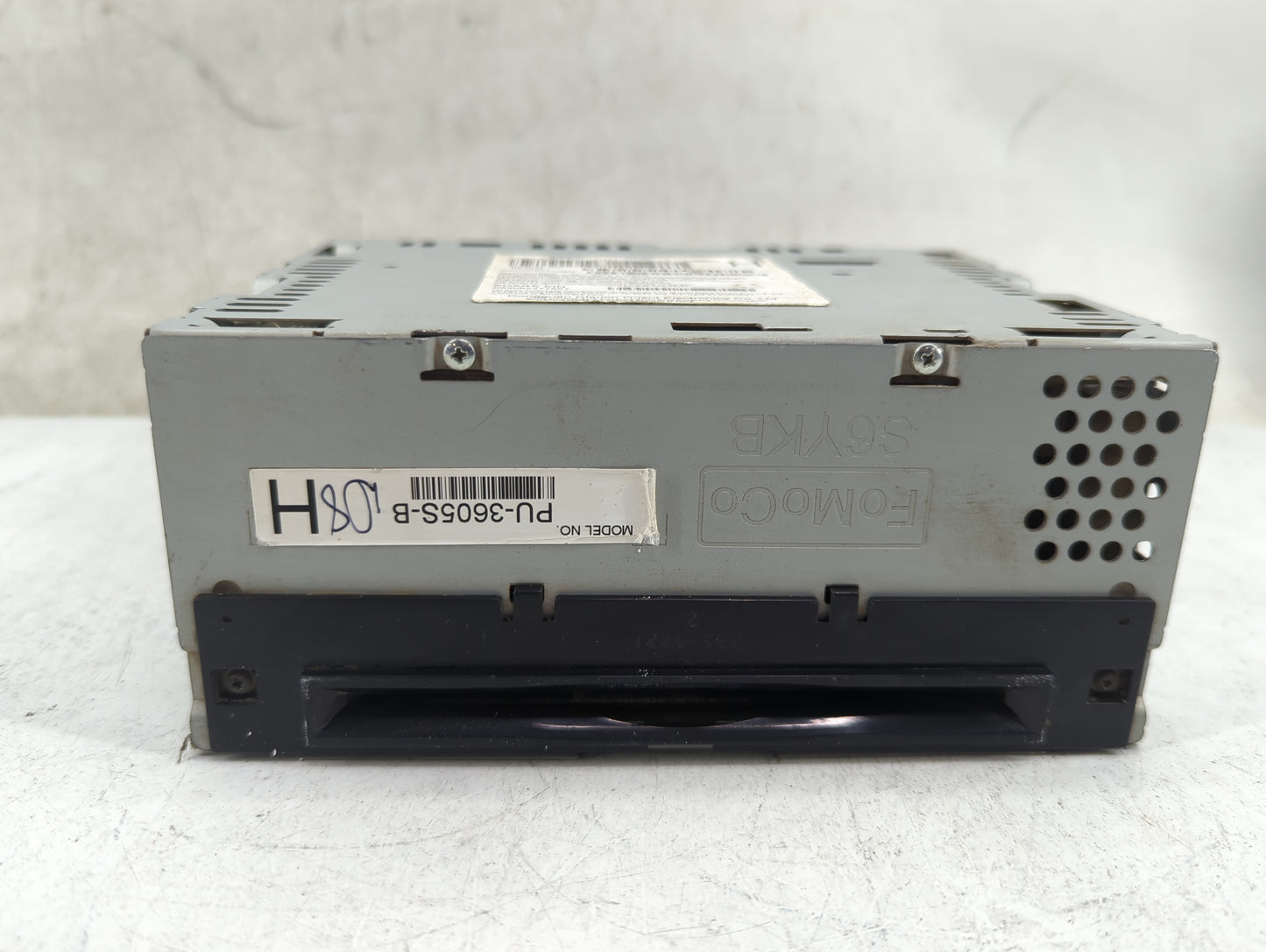 2015 Ford Mustang Radio AM FM Cd Player Receiver Replacement P/N:FR3T-19C107-UE PU-3605S-B, 276-1532-27 Fits OEM Used Auto P