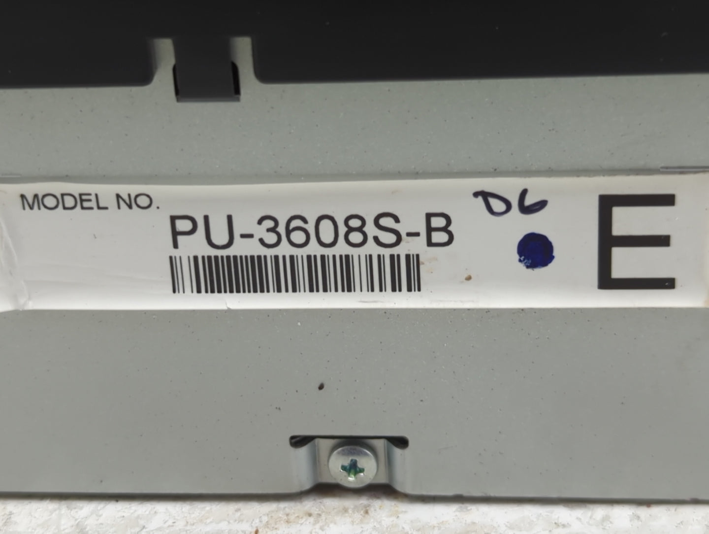 2015 Ford Mustang Radio AM FM Cd Player Receiver Replacement P/N:PU-3608S-B FR3T-19 Fits OEM Used Auto Parts - Oemusedautopa