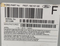 2015-2016 Ford Mustang Radio AM FM Cd Player Receiver Replacement P/N:PU-3603S-B FR3T-19C107-SE, 276-1532-25 Fits Fits 2015 