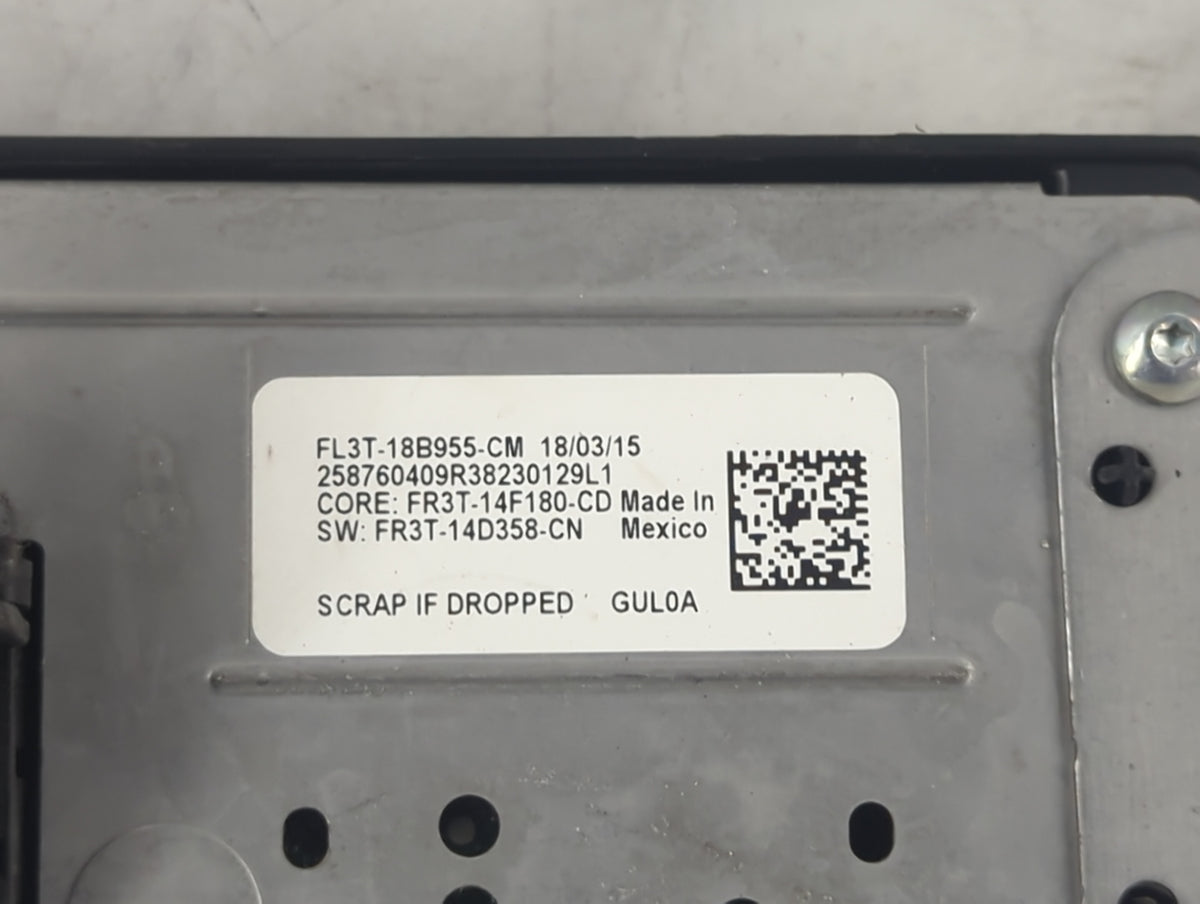 2015 Ford Mustang Information Radio Display Screen - Oemusedautoparts1.com