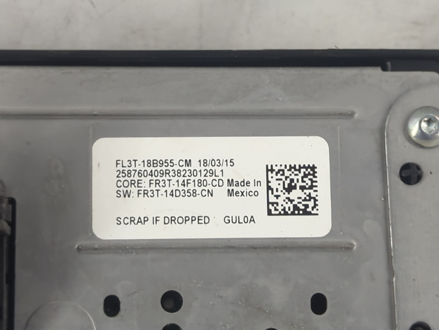 2015 Ford Mustang Information Display Screen - Oemusedautoparts1.com