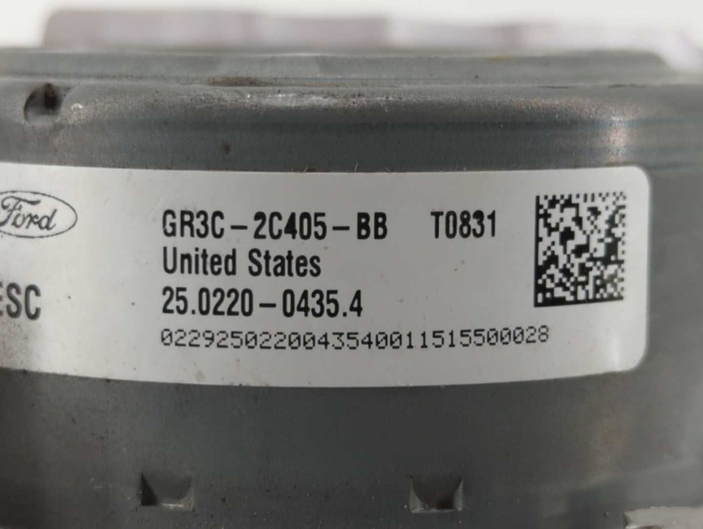 2015-2018 Ford Mustang ABS Pump Control Module Replacement P/N:GR3C-2C405-BD FR3C-2C405-BE Fits Fits 2015 2016 2017 2018 OEM