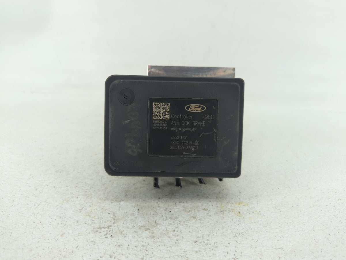 2015 Ford Mustang Anti-Lock Brake ABS Pump Module Actuator OEM P/N:FR3C-2C405-BD FR3C-2C405-BE Fits OEM Used Auto Parts - Oe