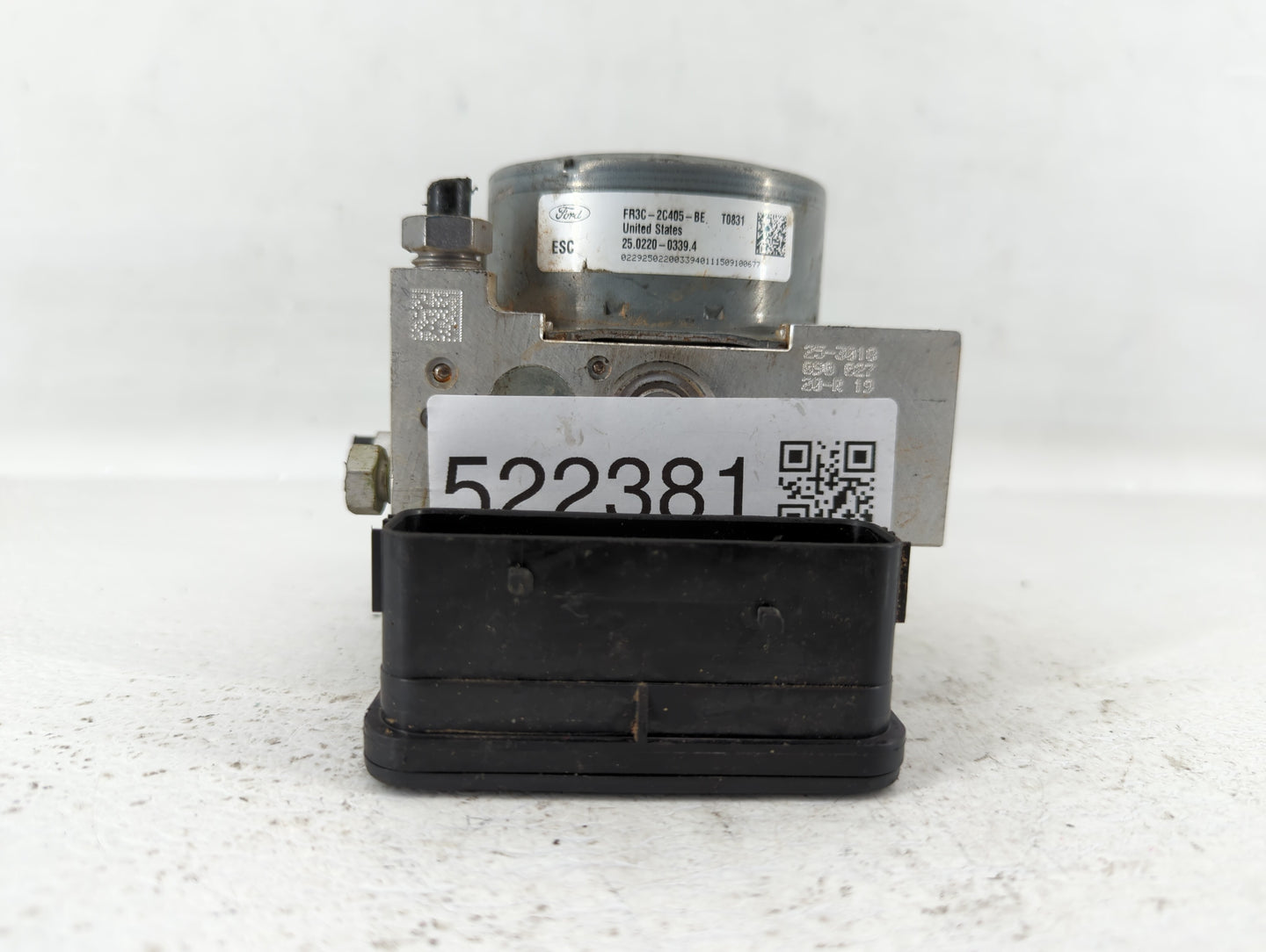 2015 Ford Mustang ABS Pump Control Module Replacement P/N:FR3C-2C405-BD FR3C-2C405-BE Fits OEM Used Auto Parts - Oemusedauto
