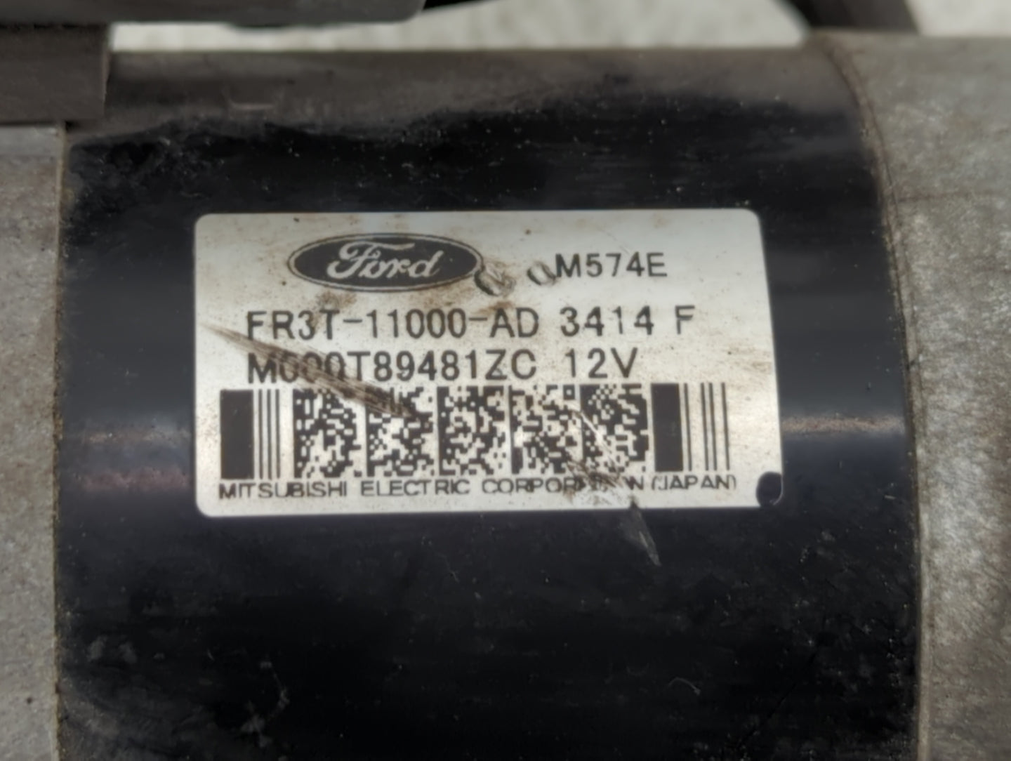 2015-2017 Ford Mustang Car Starter Motor Solenoid OEM P/N:FR3T-11000-AD Fits Fits 2015 2016 2017 OEM Used Auto Parts - Oemus