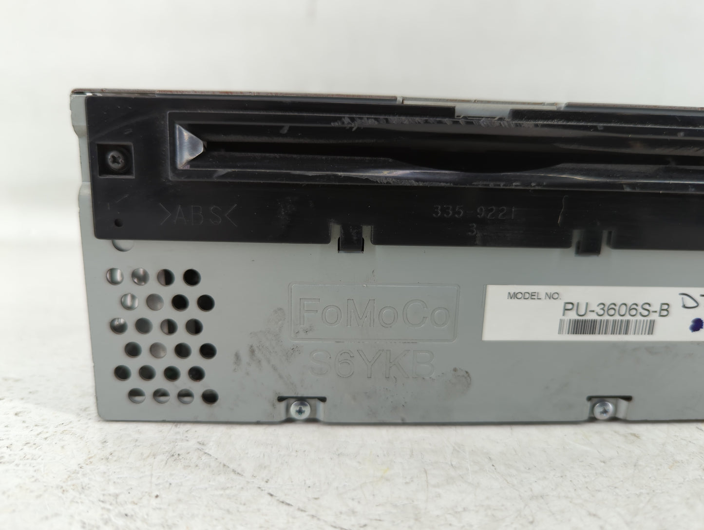 2015 Ford Mustang Radio AM FM Cd Player Receiver Replacement P/N:FR3T-19C107-JJ Fits OEM Used Auto Parts - Oemusedautoparts1