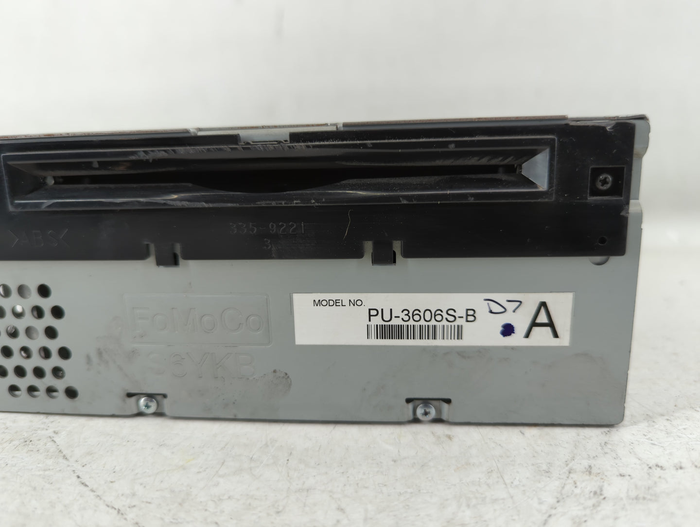 2015 Ford Mustang Radio AM FM Cd Player Receiver Replacement P/N:FR3T-19C107-JJ Fits OEM Used Auto Parts - Oemusedautoparts1