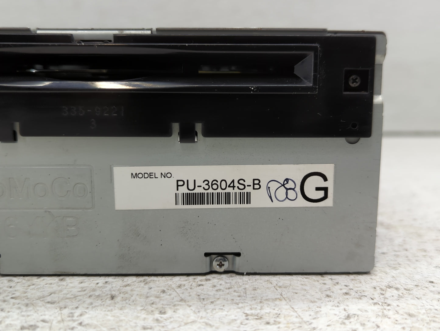 2015 Ford Mustang Radio AM FM Cd Player Receiver Replacement P/N:FR3T-19C107-TE Fits OEM Used Auto Parts - Oemusedautoparts1