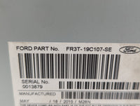 2015-2016 Ford Mustang Radio AM FM Cd Player Receiver Replacement P/N:FR3T-19C107-SE Fits Fits 2015 2016 OEM Used Auto Parts