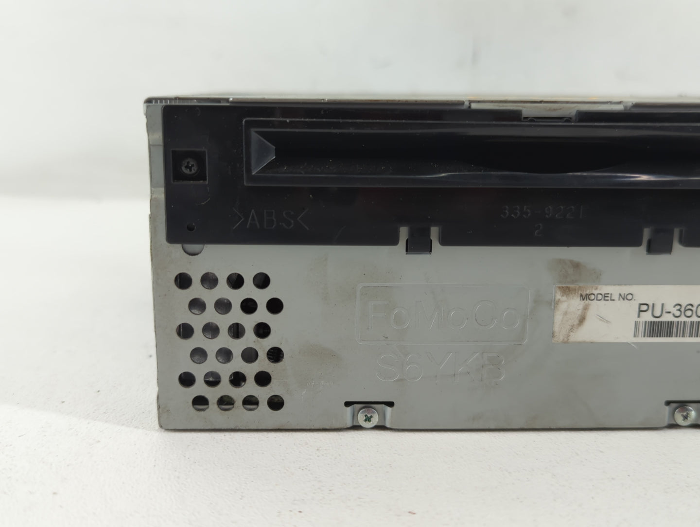 2015 Ford Mustang Radio AM FM Cd Player Receiver Replacement P/N:FR3T-19C107-UE Fits OEM Used Auto Parts - Oemusedautoparts1