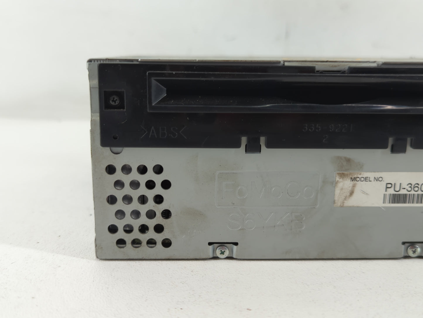 2015 Ford Mustang Radio AM FM Cd Player Receiver Replacement P/N:FR3T-19C107-UE Fits OEM Used Auto Parts - Oemusedautoparts1