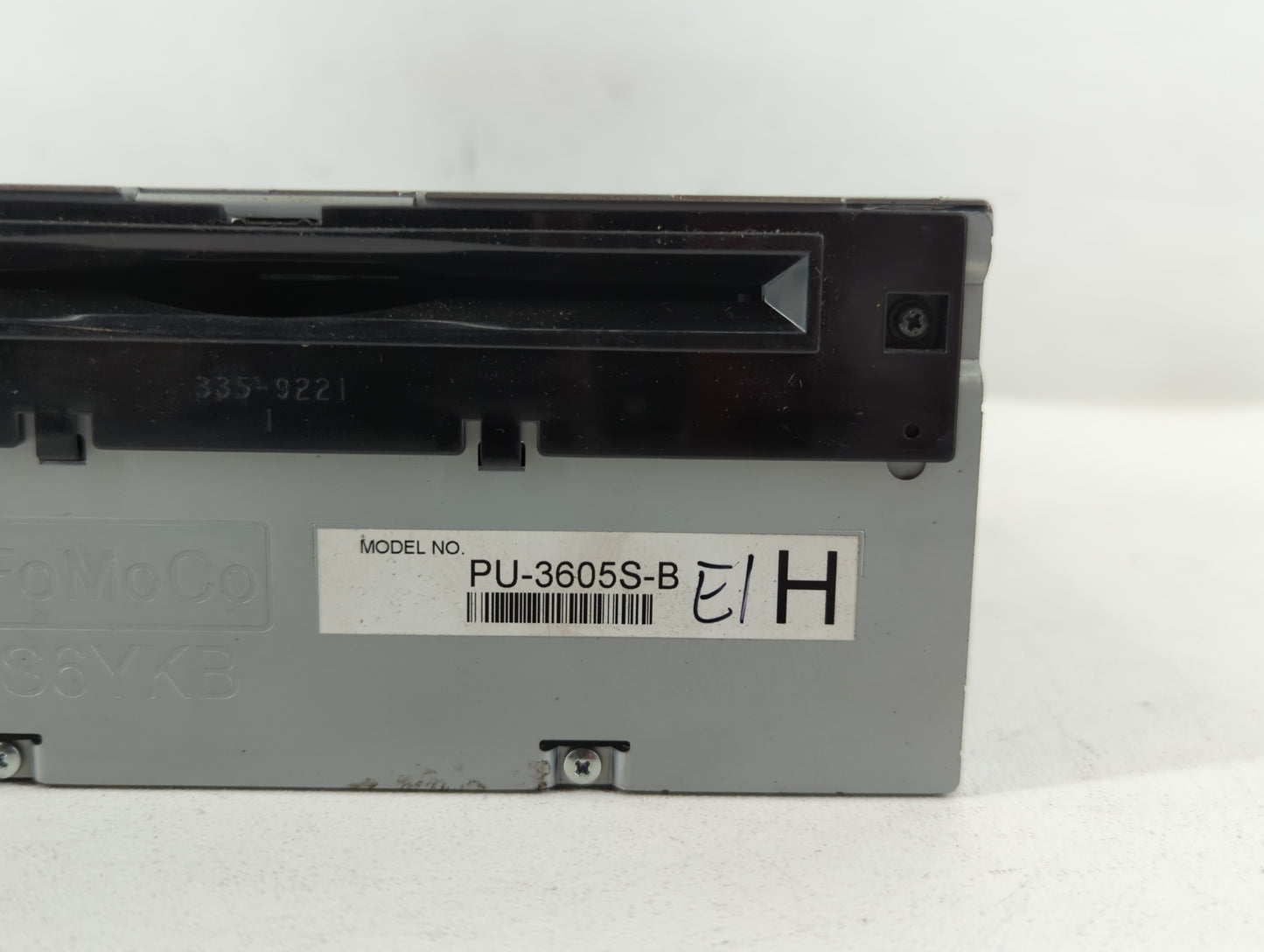2015 Ford Mustang Radio AM FM Cd Player Receiver Replacement P/N:FR3T-19C107-UE Fits OEM Used Auto Parts - Oemusedautoparts1
