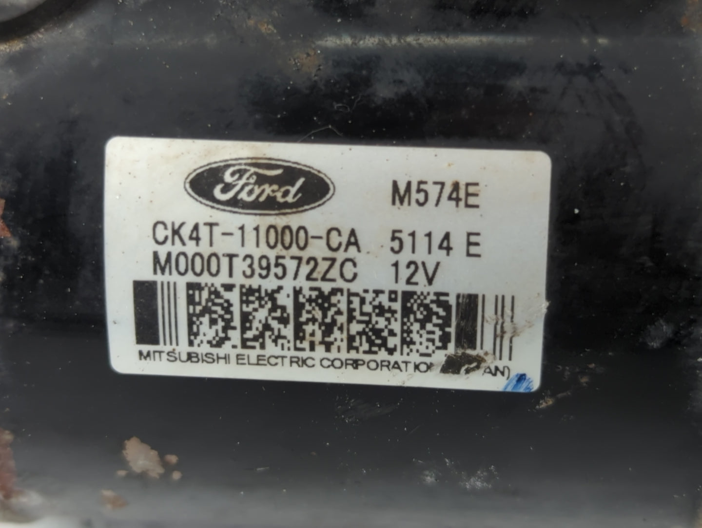 2015-2017 Ford Mustang Car Starter Motor Solenoid OEM P/N:CK4T-11000-CA Fits Fits 2015 2016 2017 2018 2019 2020 OEM Used Aut
