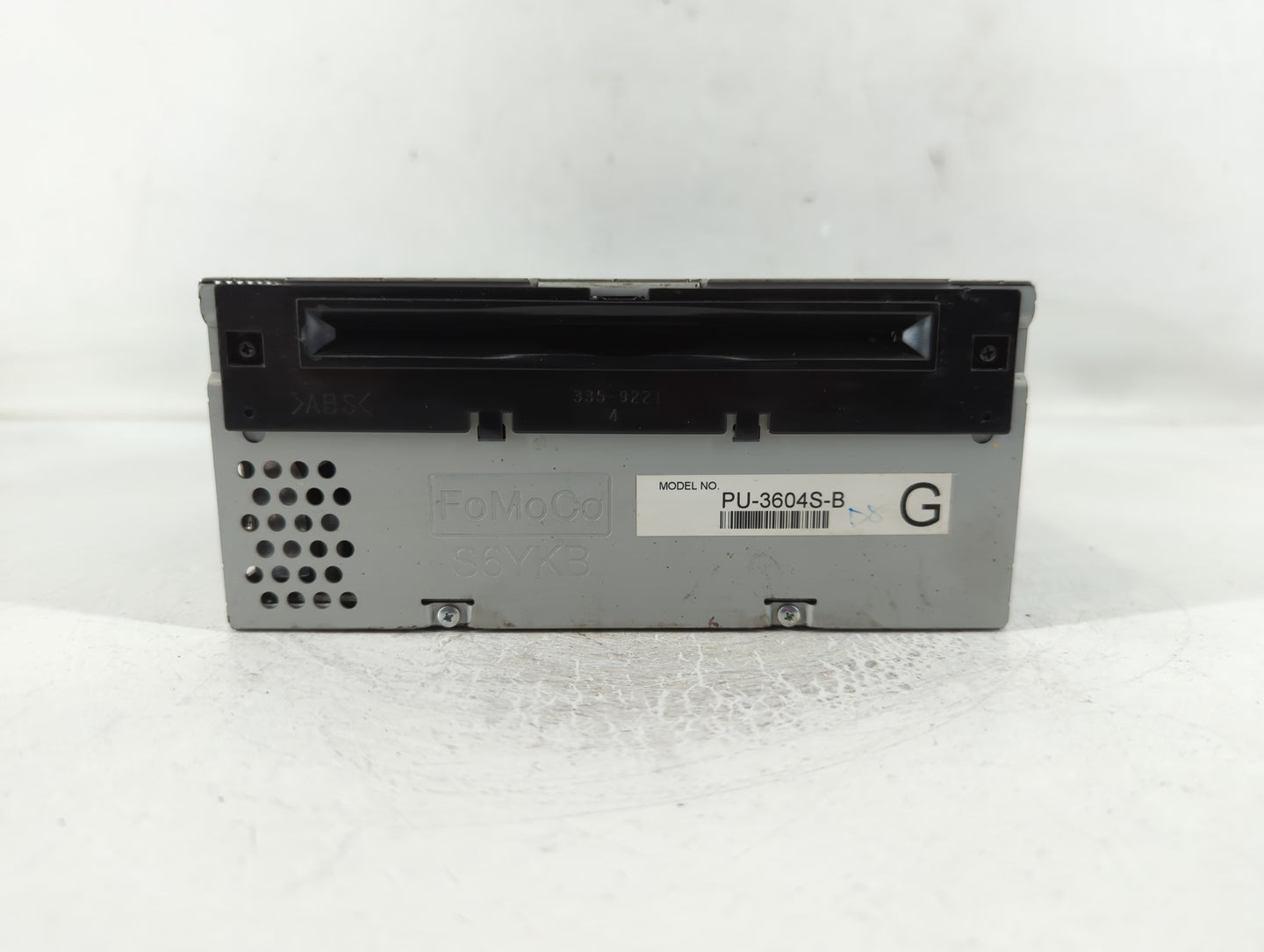 2015 Ford Mustang Radio AM FM Cd Player Receiver Replacement P/N:FR3T-19C107-TE Fits OEM Used Auto Parts - Oemusedautoparts1