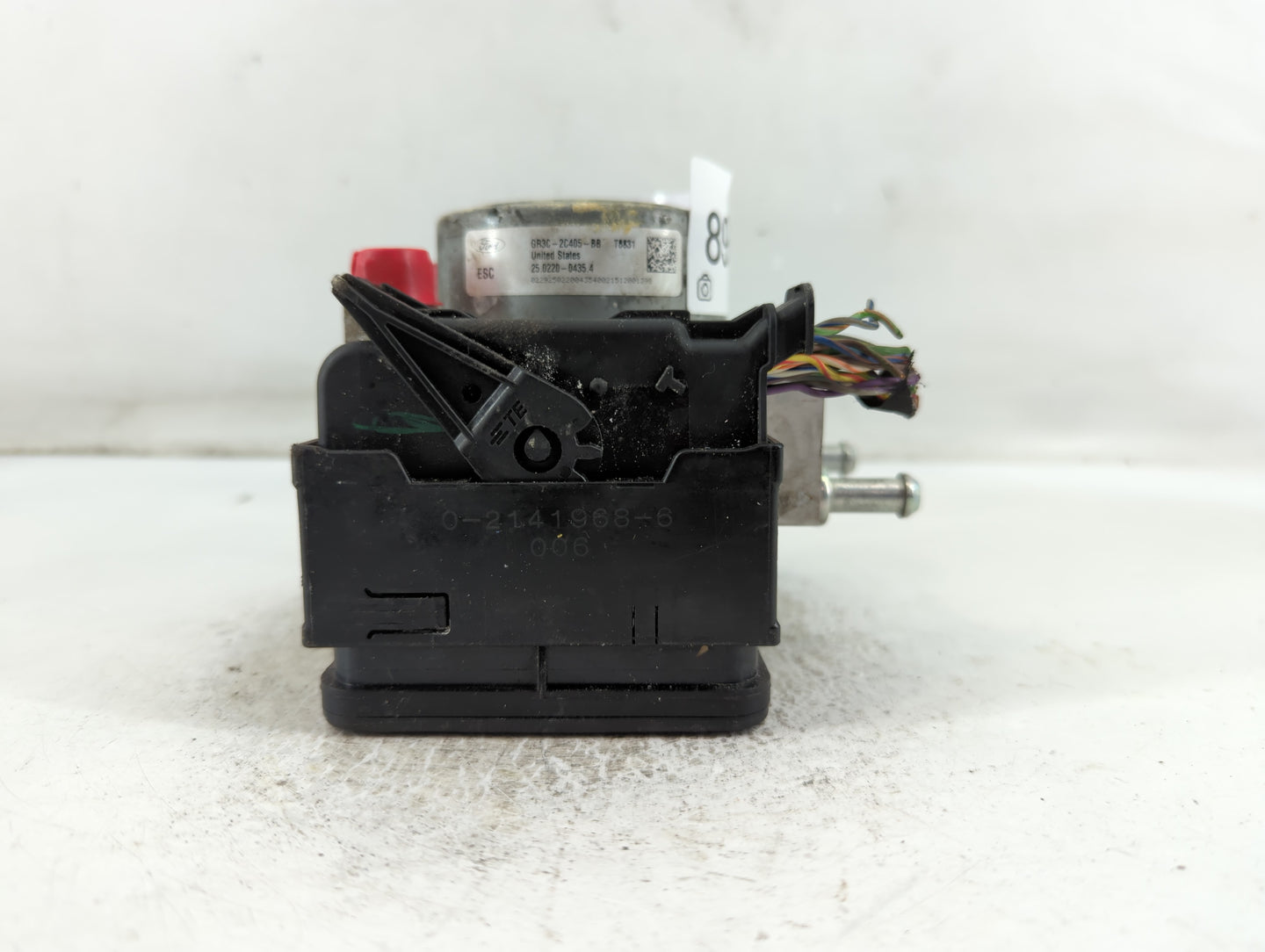 2015 Ford Mustang ABS Pump Control Module Replacement P/N:GR3C-2C405-BB Fits OEM Used Auto Parts - Oemusedautoparts1.com