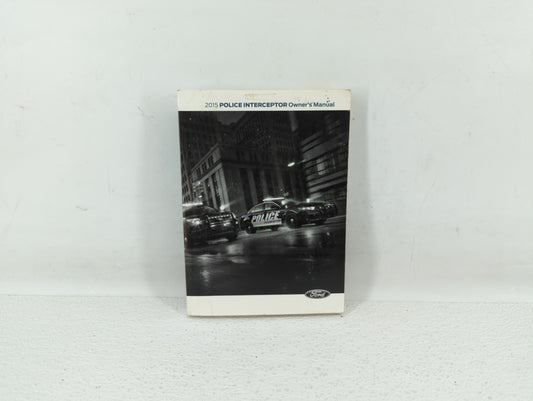 2015 Ford Police Responder Hybrid Owners Manual Book Guide OEM Used Auto Parts