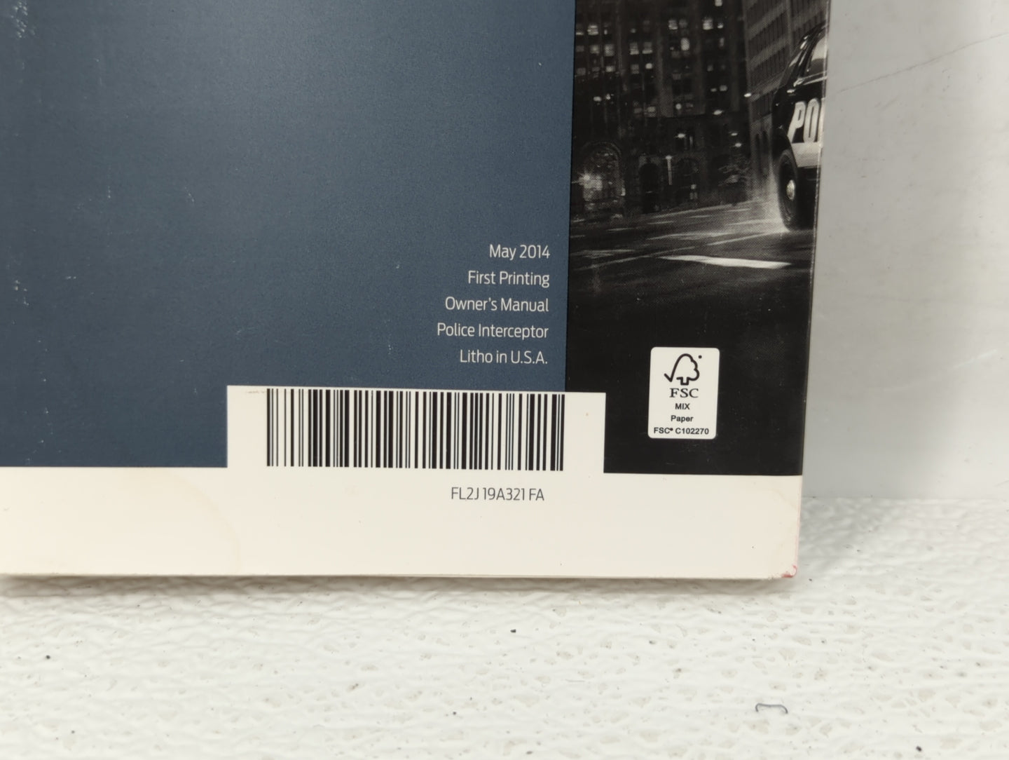 2015 Ford Police Responder Hybrid Owners Manual Book Guide OEM Used Auto Parts - Oemusedautoparts1.com