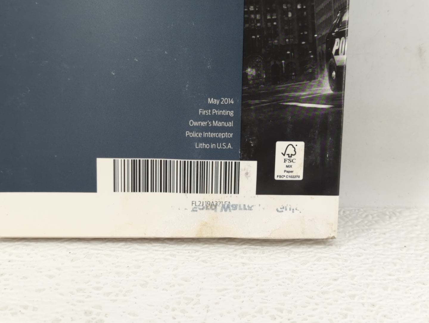 2015 Ford Police Responder Hybrid Owners Manual Book Guide OEM Used Auto Parts - Oemusedautoparts1.com