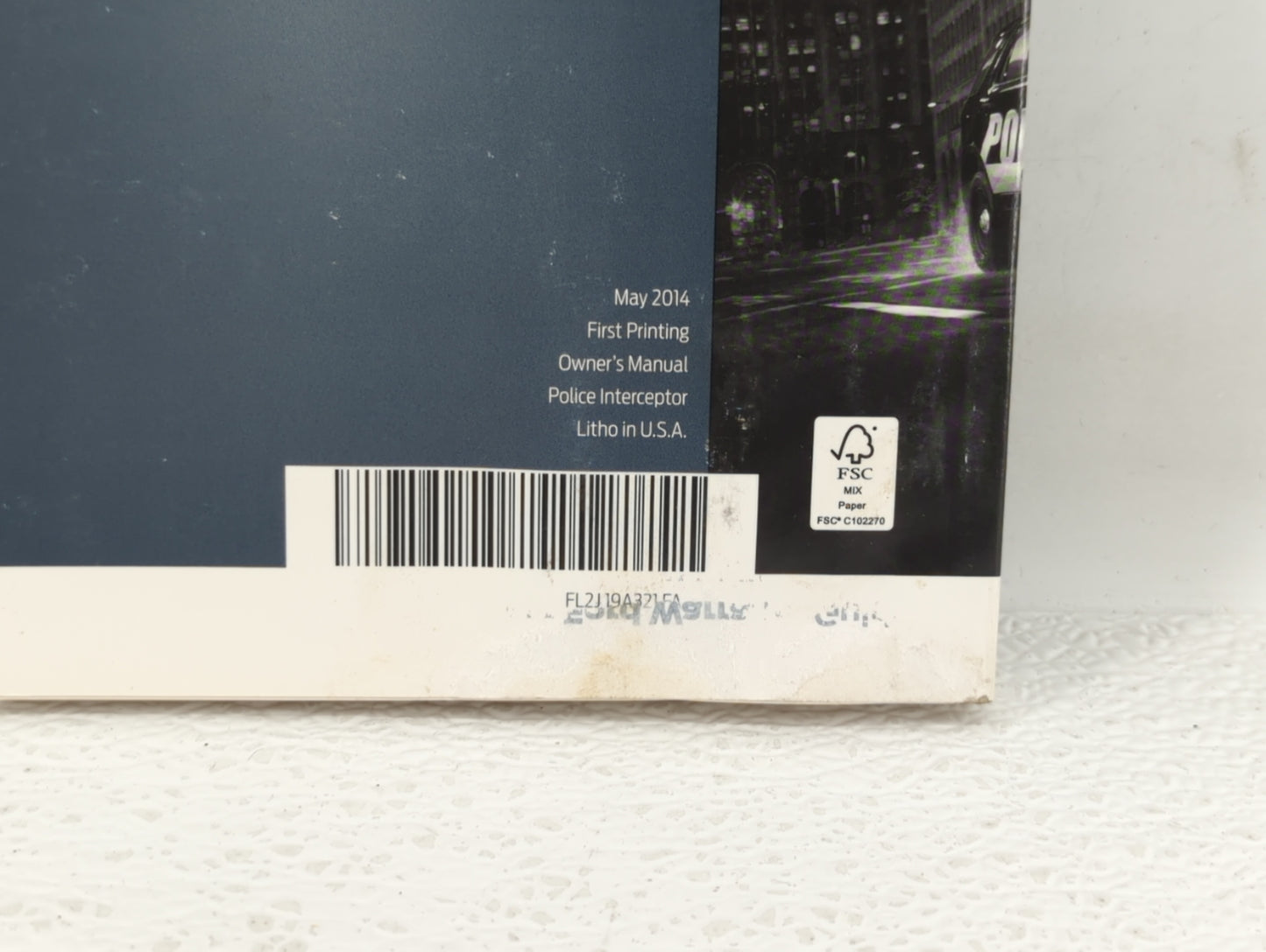 2015 Ford Police Responder Hybrid Owners Manual Book Guide OEM Used Auto Parts - Oemusedautoparts1.com