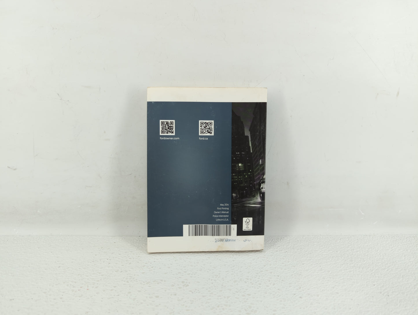 2015 Ford Police Responder Hybrid Owners Manual Book Guide OEM Used Auto Parts - Oemusedautoparts1.com