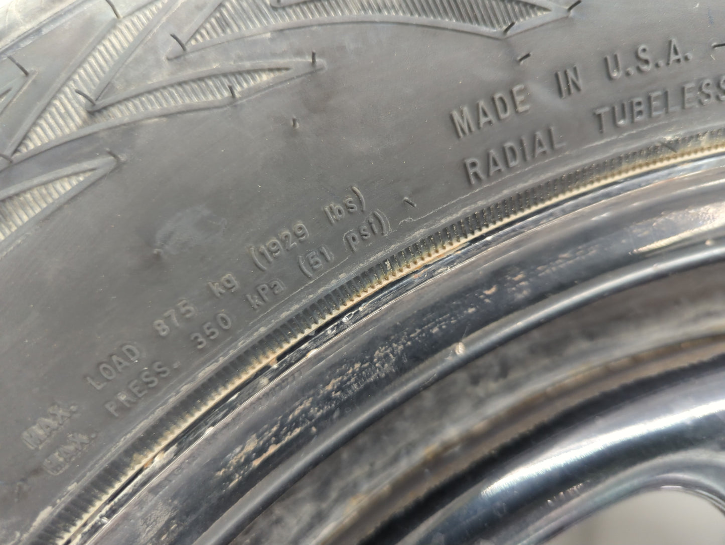 2013-2019 Ford Taurus Spare Donut Tire Wheel Rim Oem - Oemusedautoparts1.com