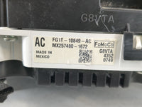 2015 Ford Taurus Instrument Cluster Speedometer Gauges P/N:FG1T-10849-AC Fits OEM Used Auto Parts - Oemusedautoparts1.com