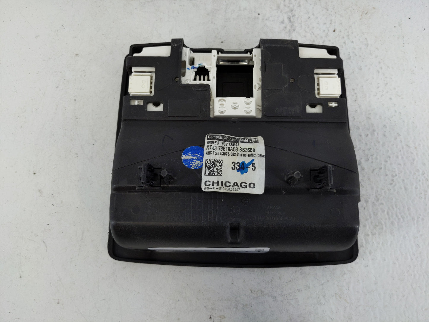 2015 Ford Taurus Overhead Roof Console - Oemusedautoparts1.com