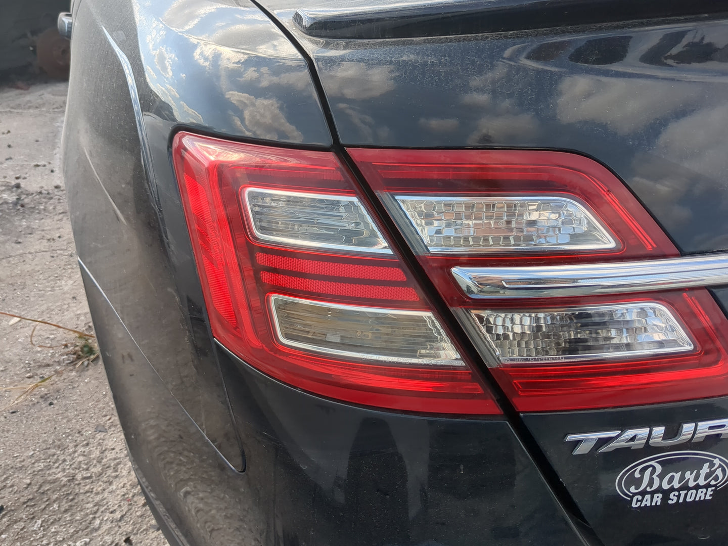 2013-2019 Ford Taurus Tail Light Assembly Driver Left OEM Fits Fits 2013 2014 2015 2016 2017 2018 2019 OEM Used Auto Parts -