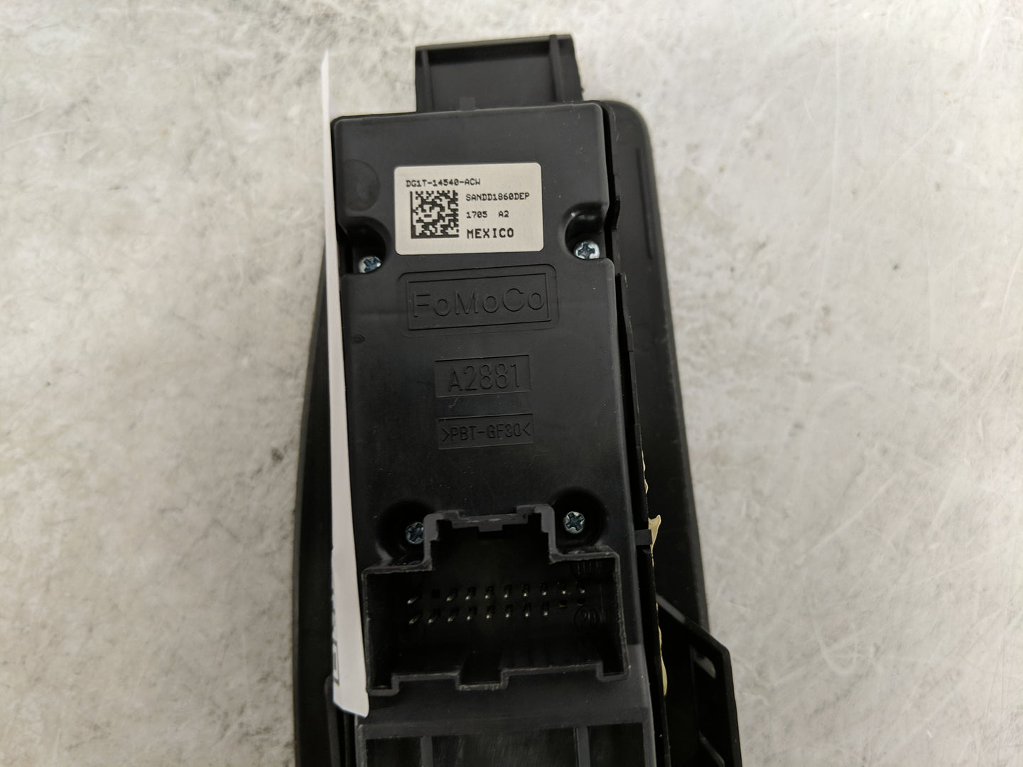 2013-2019 Ford Taurus Master Power Window Switch Replacement Driver Side Left P/N:DG1T-14540-ACW Fits OEM Used Auto Parts - 