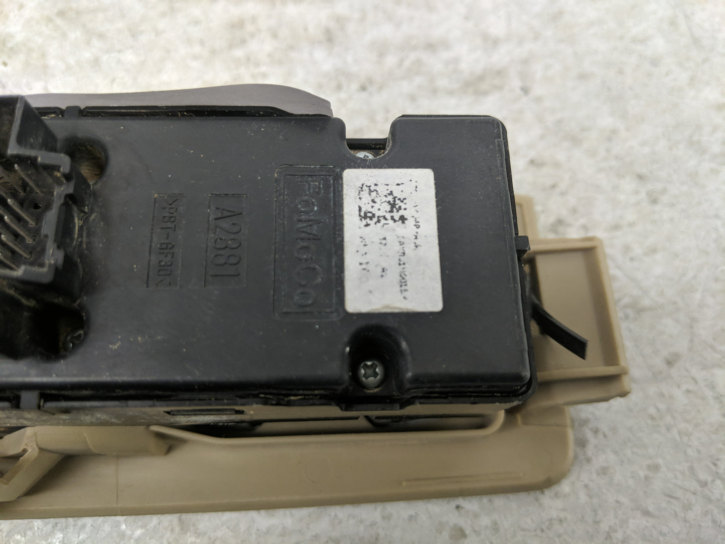 2013-2019 Ford Taurus Master Power Window Switch Replacement Driver Side Left Fits Fits 2013 2014 2015 2016 2017 2018 2019 O