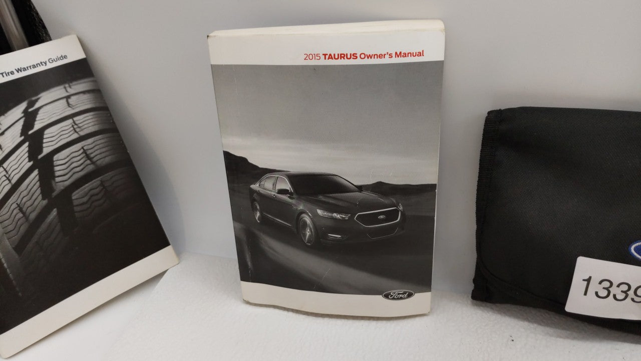 2015 Ford Taurus Owners Manual Book Guide OEM Used Auto Parts - Oemusedautoparts1.com