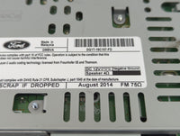 2013-2015 Ford Taurus Radio AM FM Cd Player Receiver Replacement P/N:DG1T-19C107-FD Fits Fits 2013 2014 2015 OEM Used Auto P