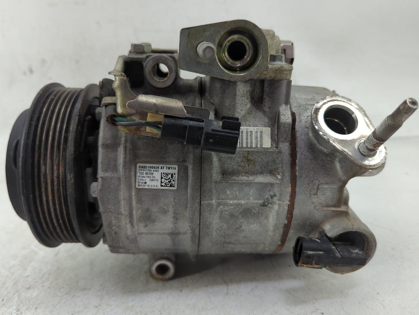 2013-2016 Ford Taurus Air Conditioning A/c Ac Compressor Oem - Oemusedautoparts1.com