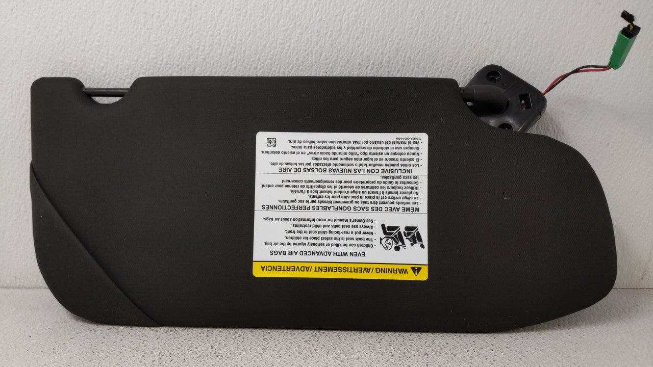 2013-2018 Ford Taurus Sun Visor Shade Replacement Driver Left Mirror Fits Fits 2013 2014 2015 2016 2017 2018 OEM Used Auto P