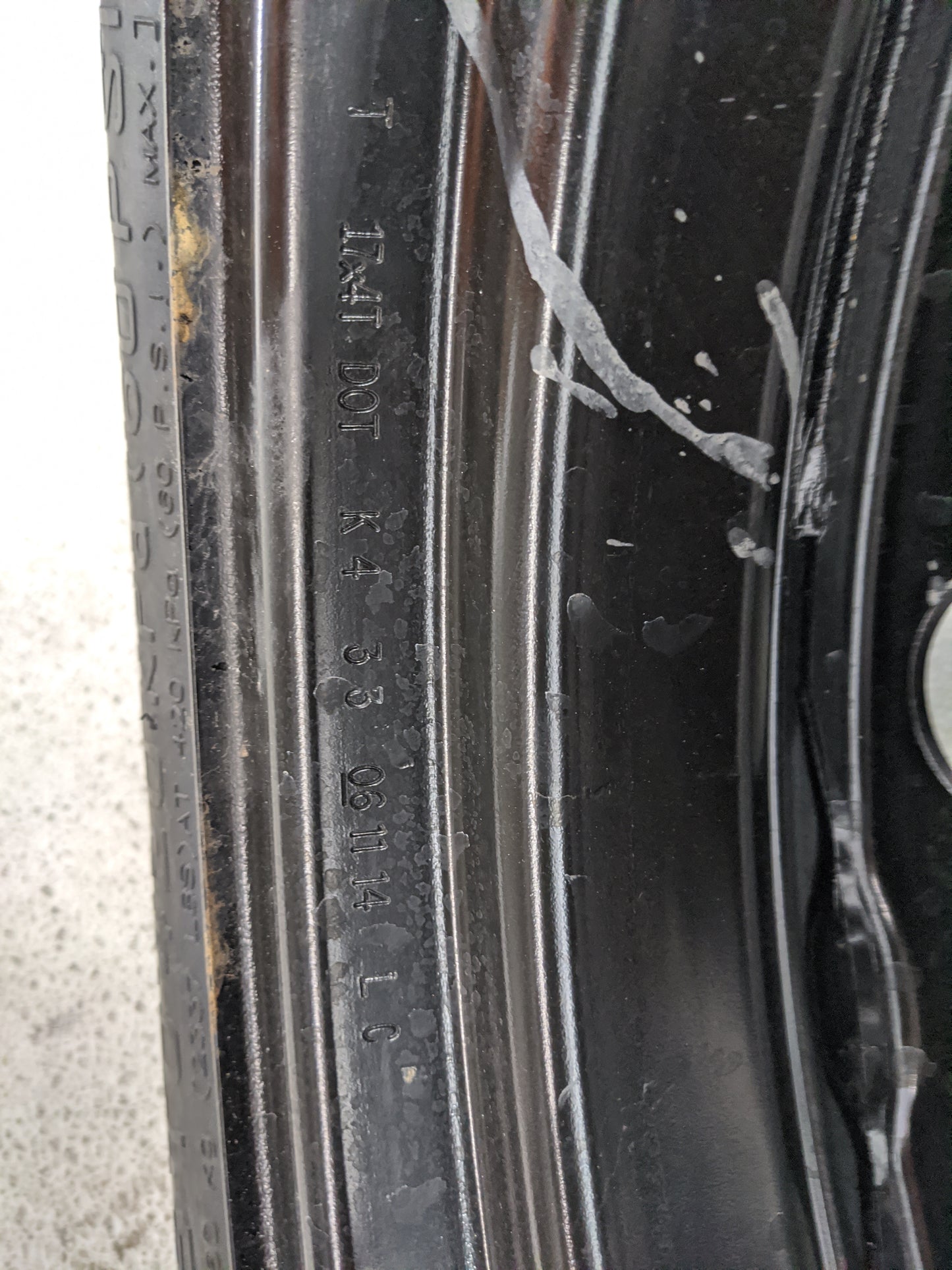 2008-2019 Ford Taurus Spare Donut Tire Wheel Rim Oem - Oemusedautoparts1.com