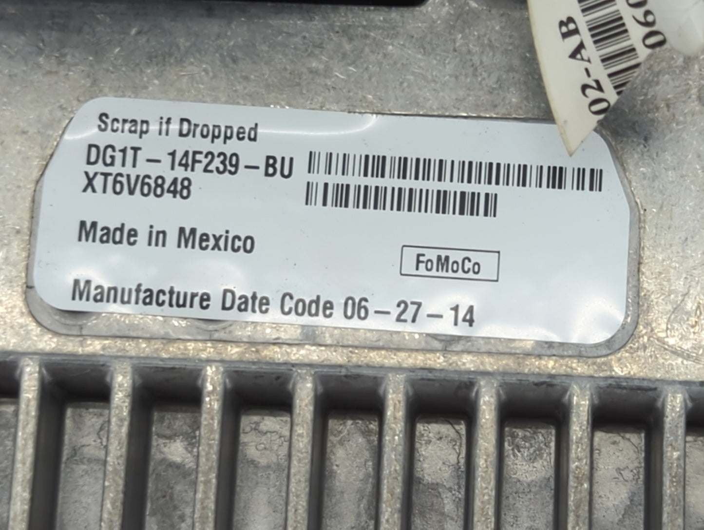 2015 Ford Taurus Information Display Screen Black - Oemusedautoparts1.com